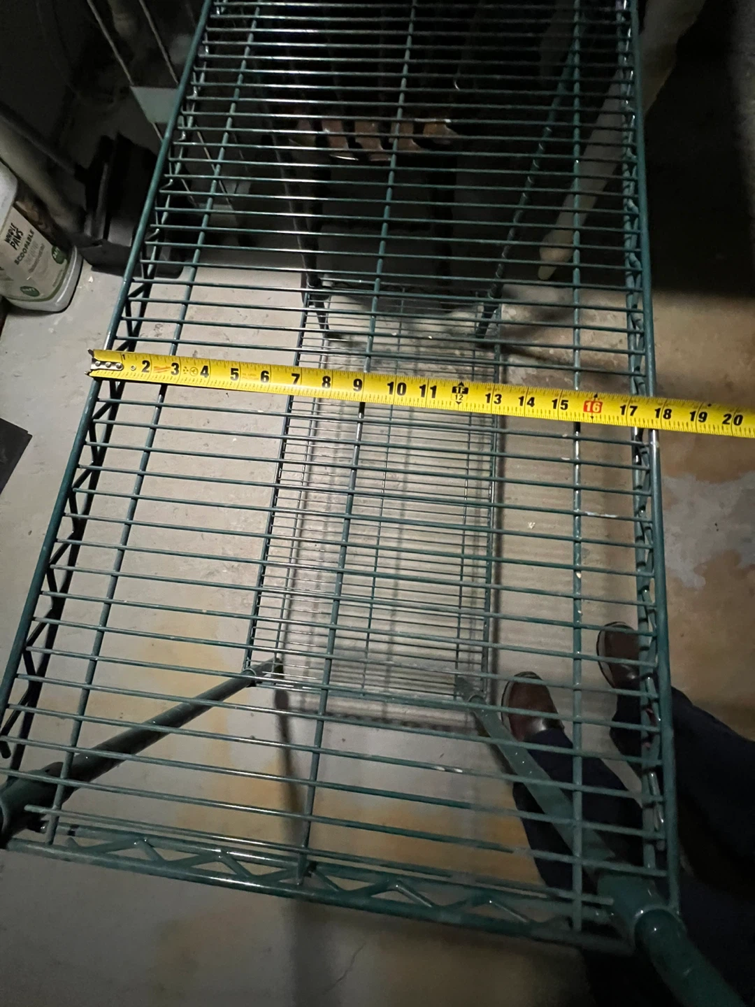 4-Tier Wire Shelving Unit - 75"x18" heavy duty - photo 4