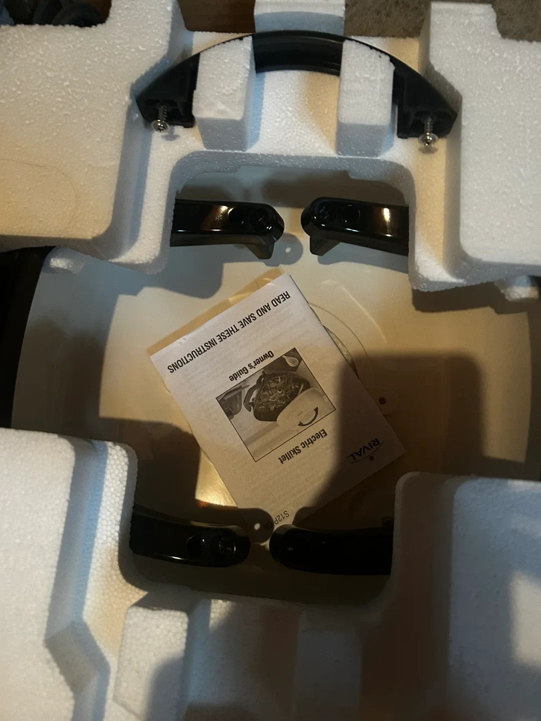 New Rival Electric Skillet - 12" x 12" image indicator(3)