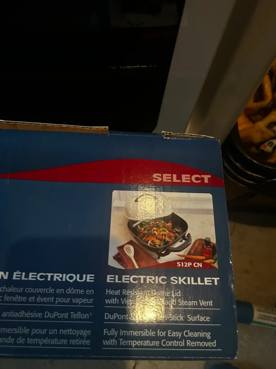 New Rival Electric Skillet - 12" x 12" image indicator(10)