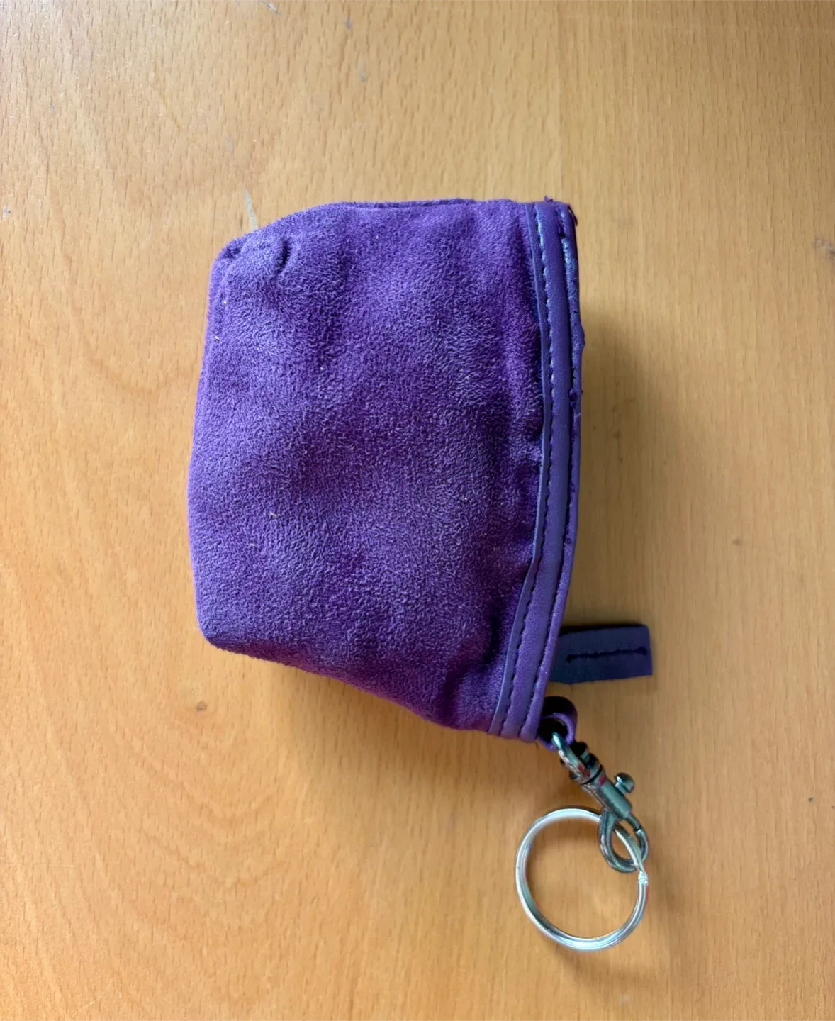 Purple Suede Coin Purse 🥕 image indicator(2)