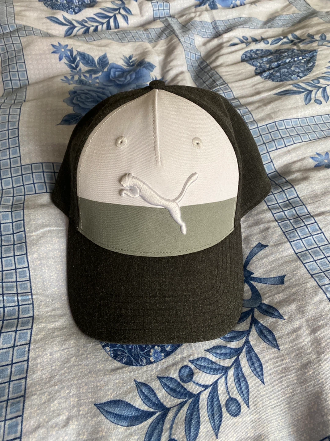 Puma Olive Green & White Cap 🥕