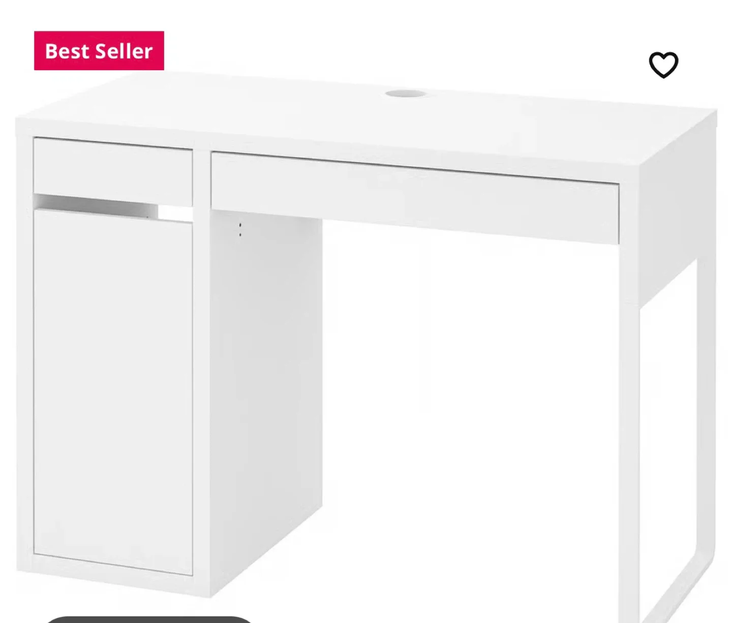 IKEA desk - white