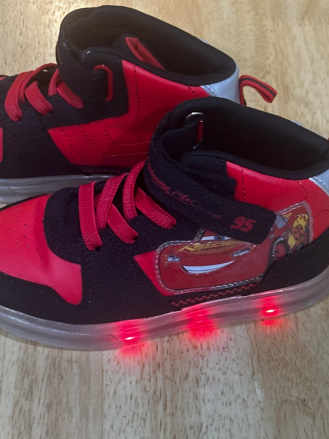 Disney Lightning McQueen Light-Up Sneakers - Size 12 - photo 2