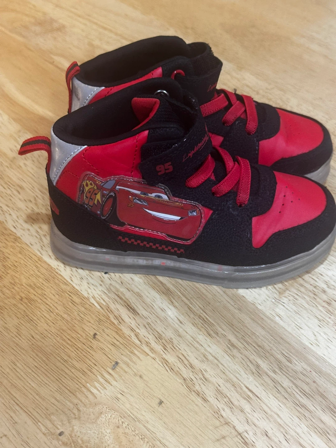 Disney Lightning McQueen Light-Up Sneakers - Size 12