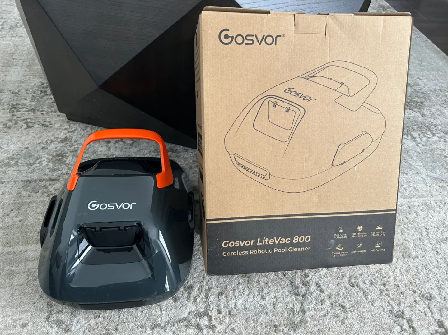 Gosver Litevac 800 Cordless Robotic Pool Cleaner