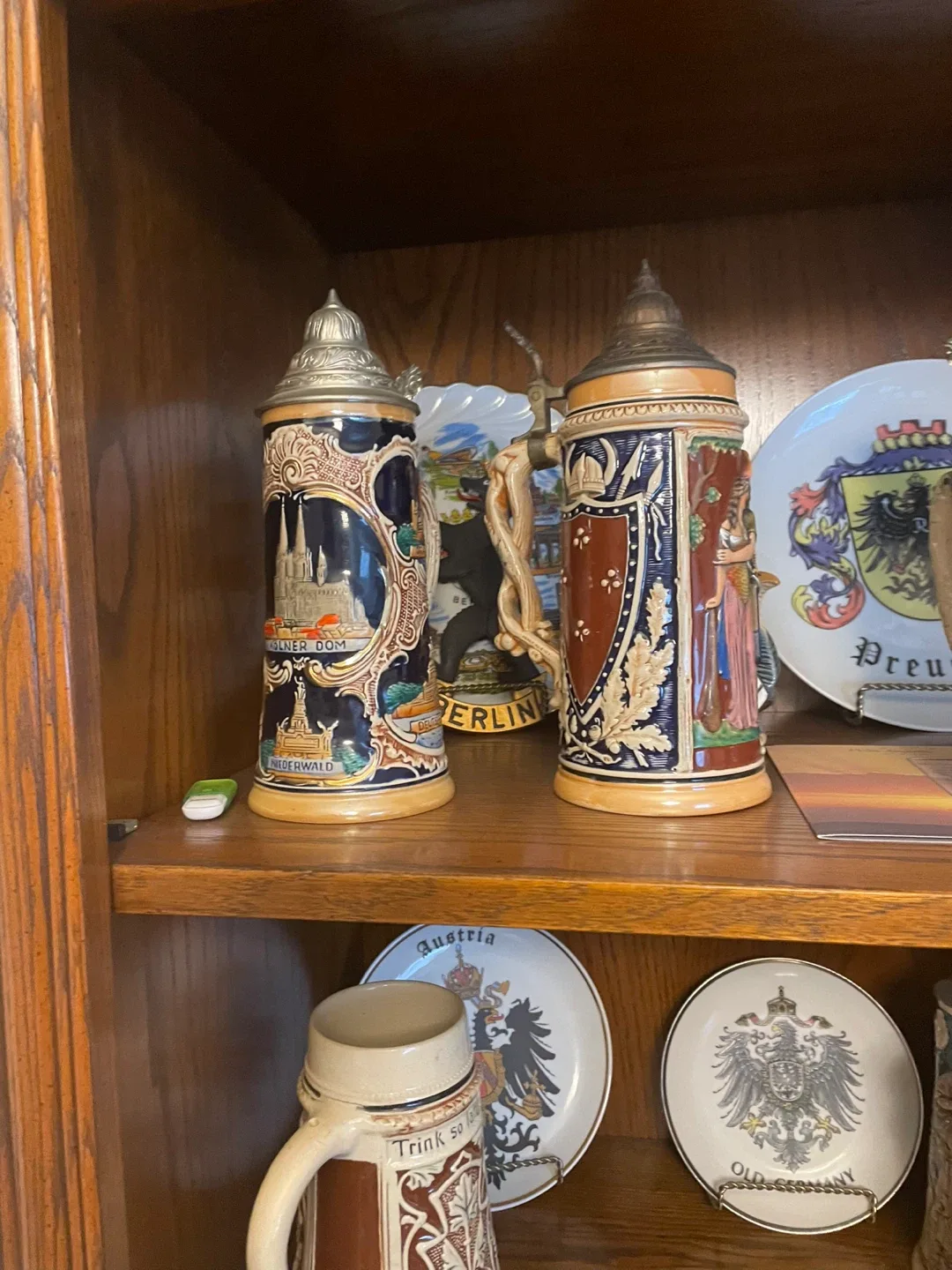 Vintage German Beer Stein Collection image indicator(2)