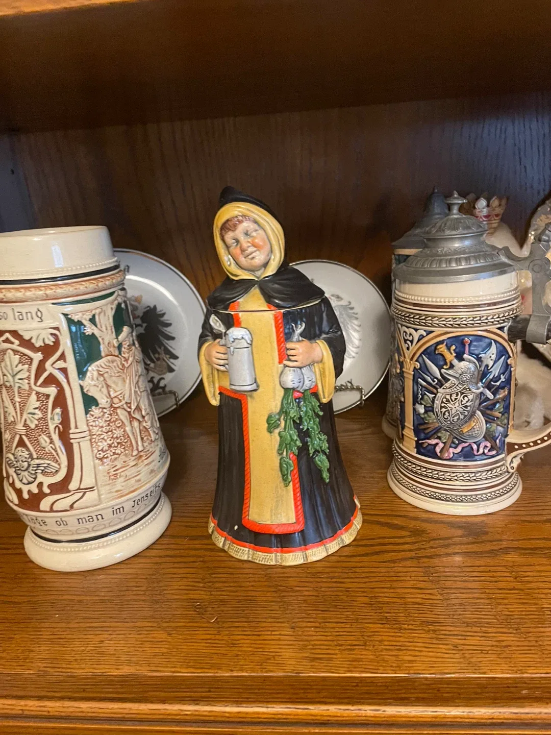 Vintage German Beer Stein Collection image indicator(4)
