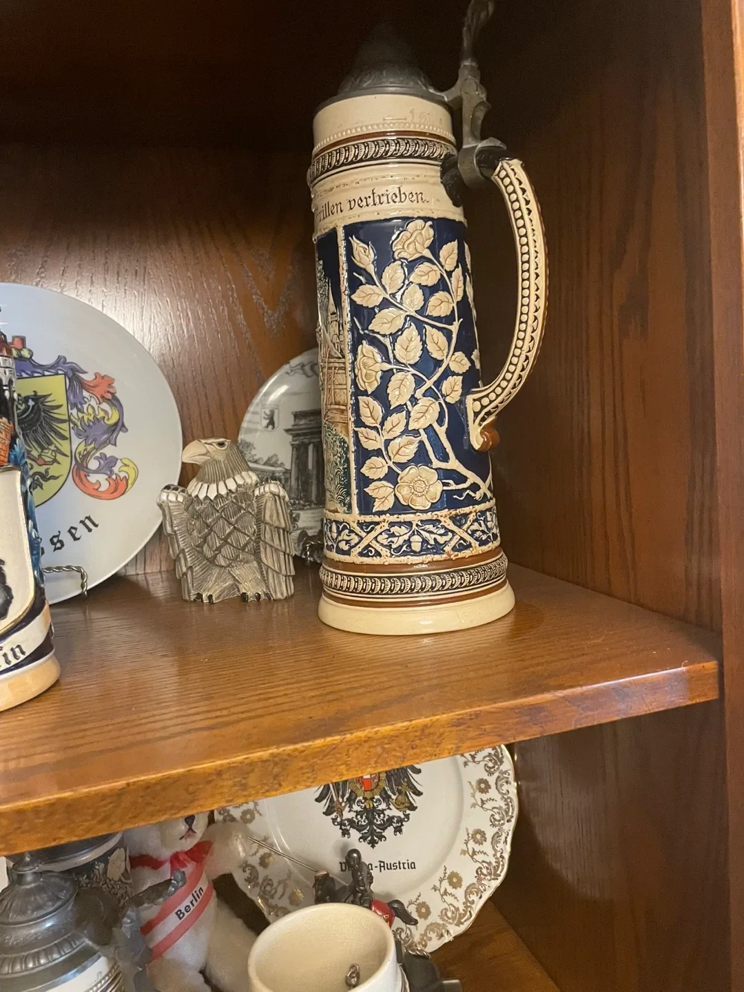 Vintage German Beer Stein Collection image indicator(6)