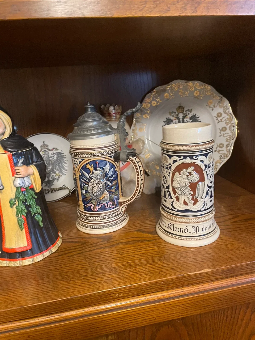 Vintage German Beer Stein Collection image indicator(5)