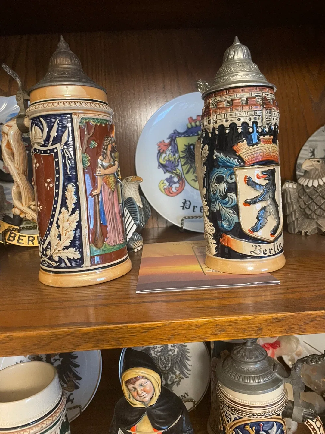 Vintage German Beer Stein Collection image indicator(7)