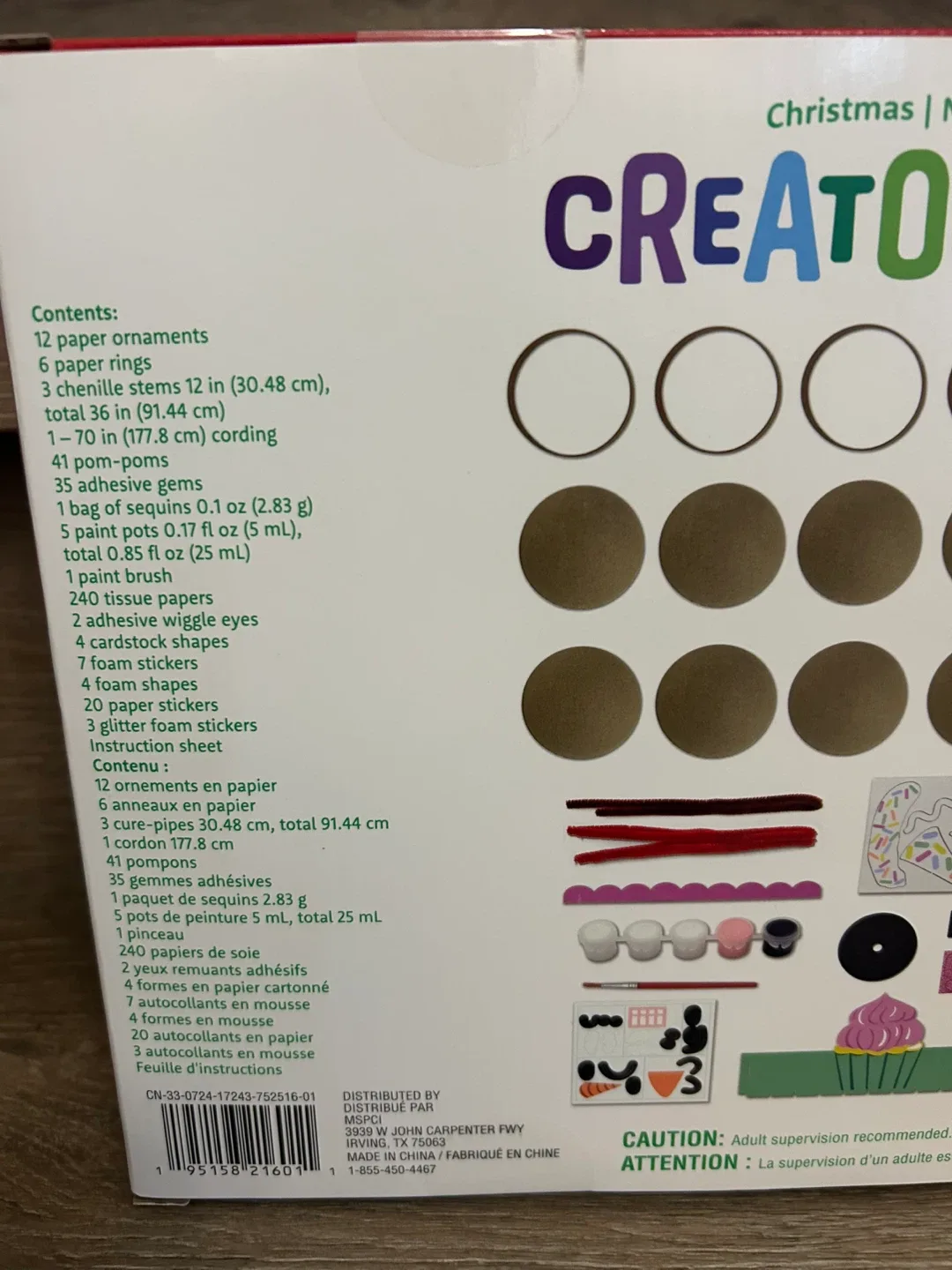 Creatology Christmas Ornament & Felt Tree Decorating Kit image indicator(5)