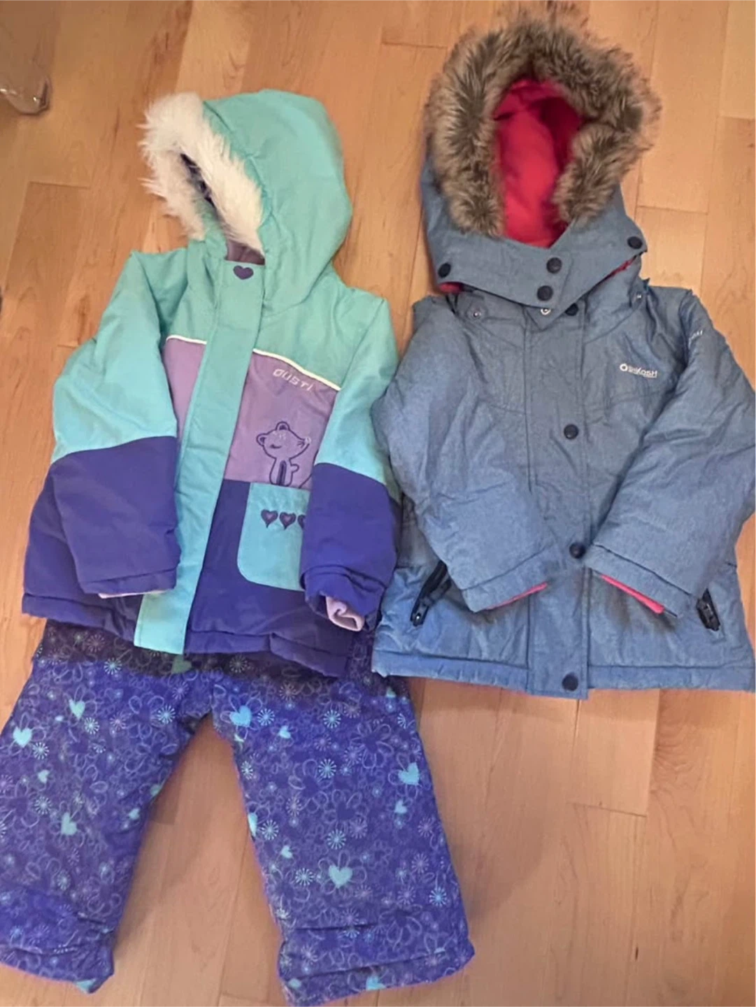 Gusti & OshKosh Snowsuits - Size 3T