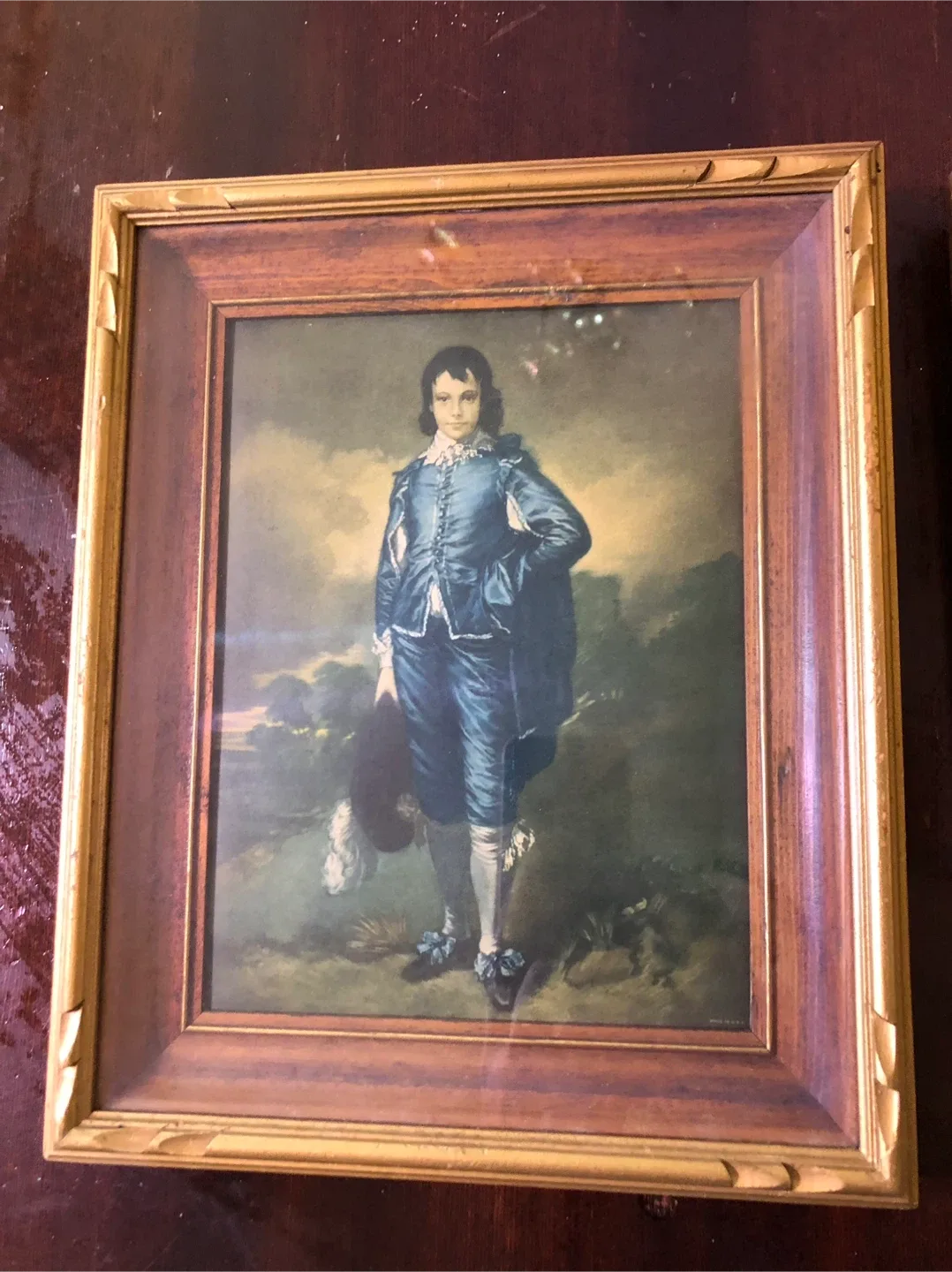 Vintage Blue Boy & Pinky Portraits. image indicator(4)