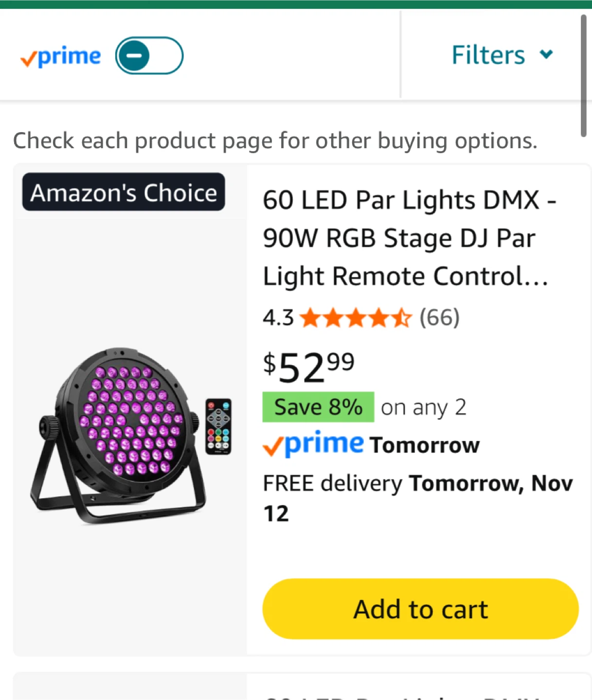 90W RGB Stage Par Light