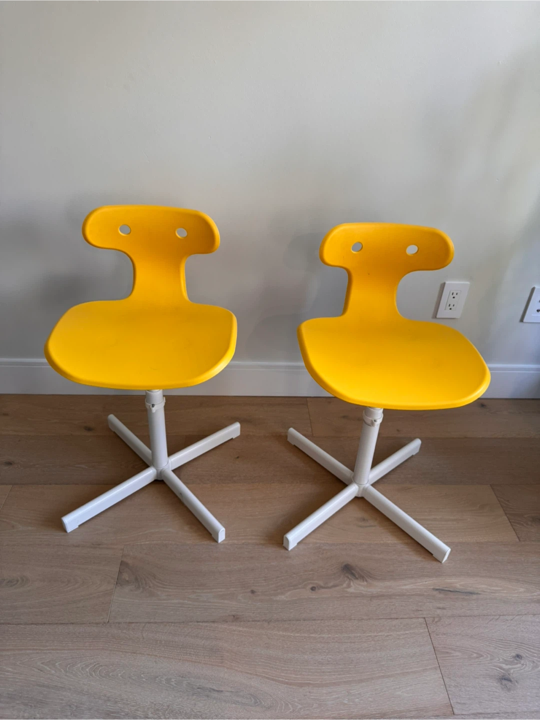 Yellow Adjustable Kids Ikea Desk Chair