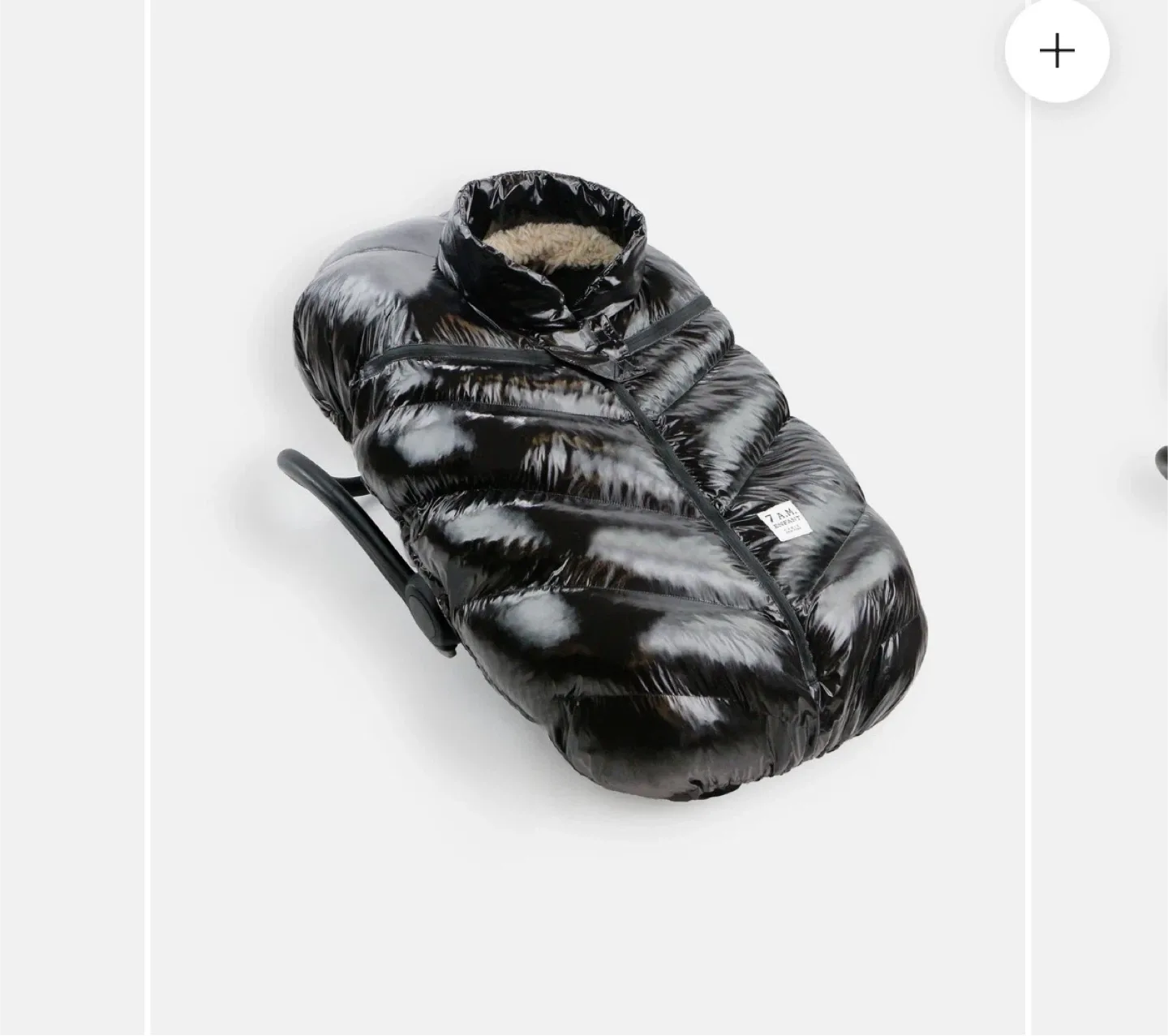 7 A.M. Enfant Car Seat Cocoon Polar - Black