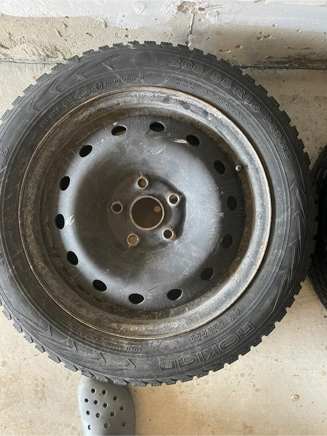 3 Winter Tires w/ Rims– 205/55R16 (5x112 Bolt Pattern) image indicator(5)