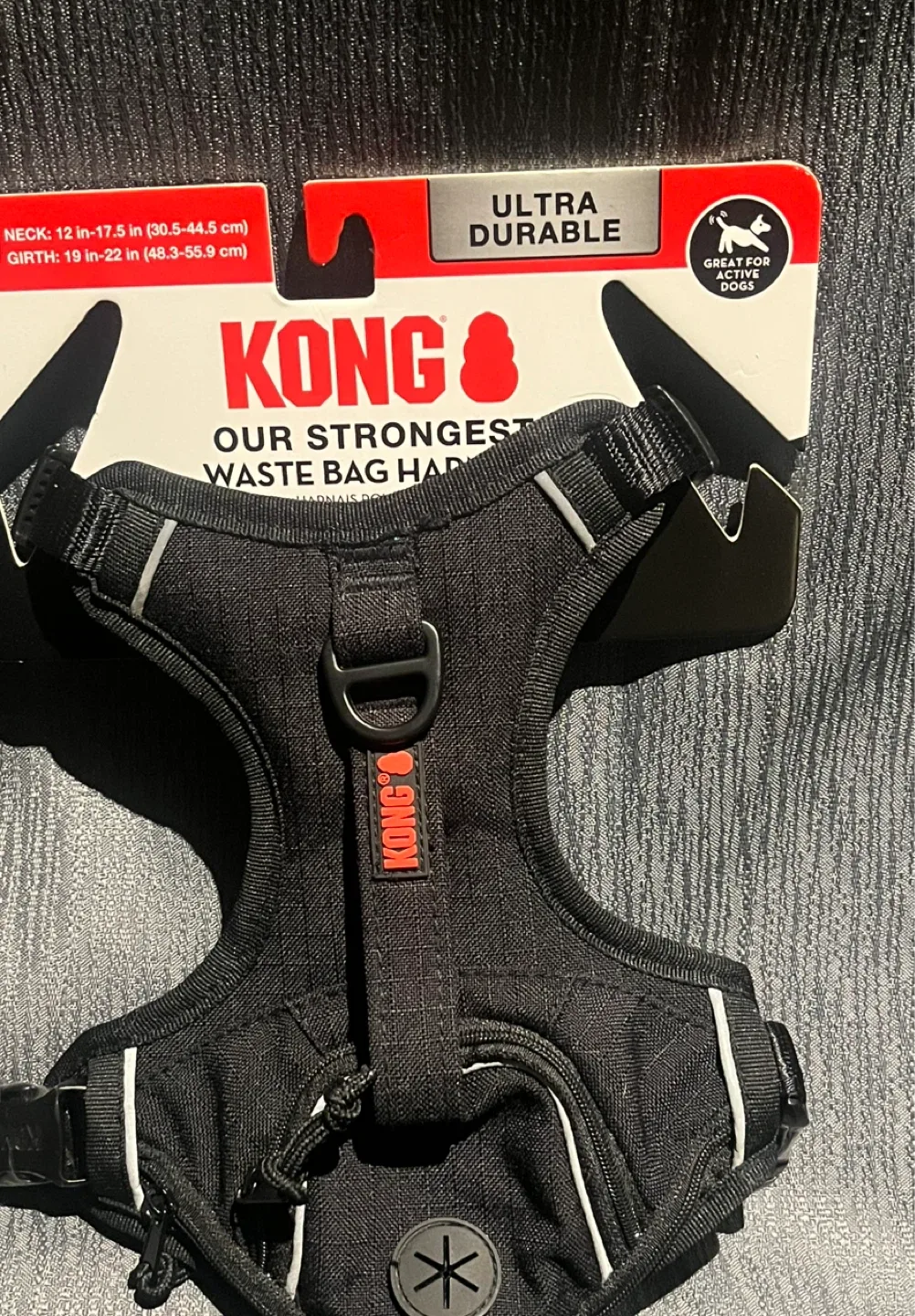 Kong Ultra Durable Dog Harness, Size M thumbnail