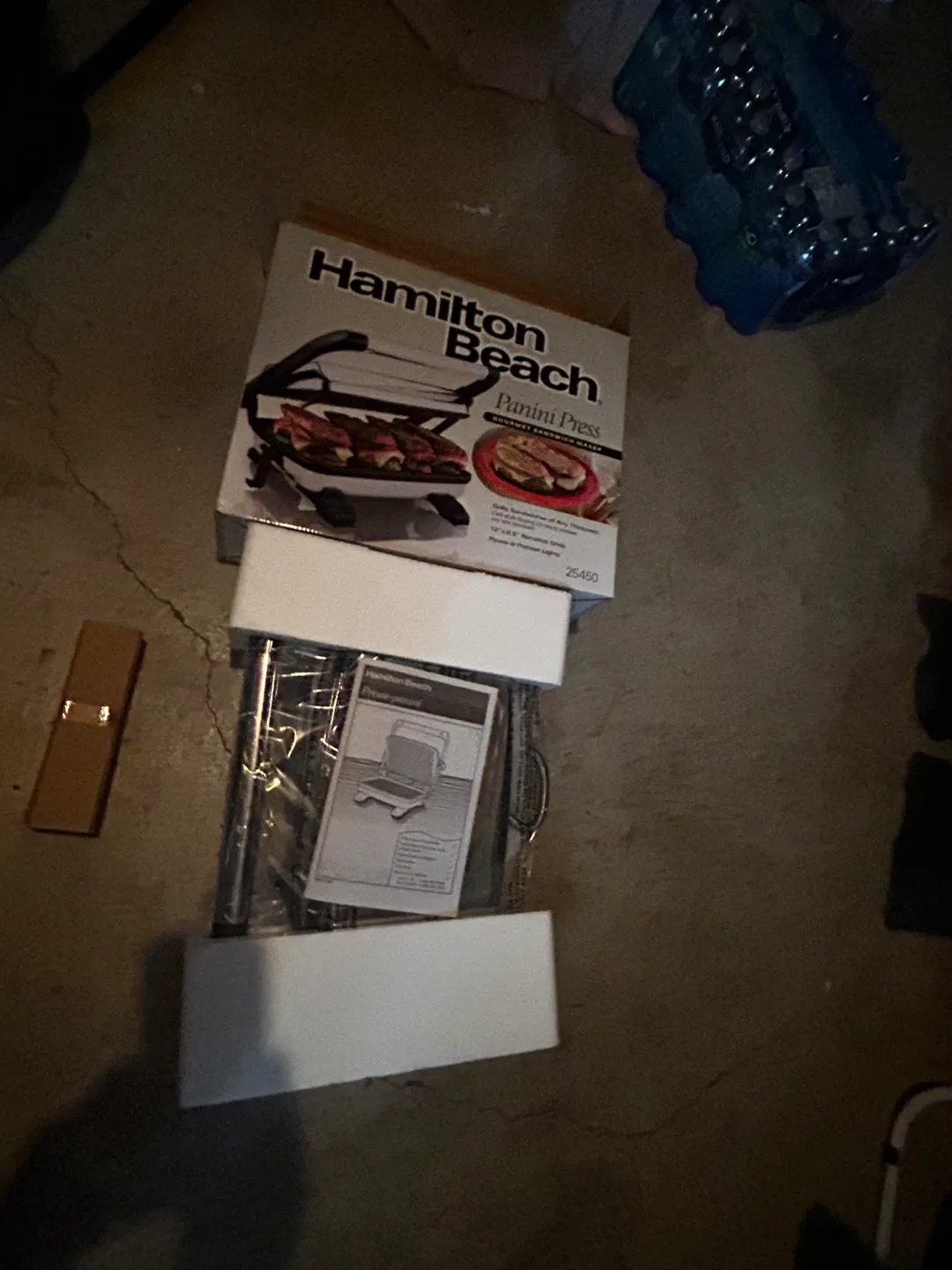 Hamilton Beach Panini Press - Gourmet Sandwich Maker image indicator(2)