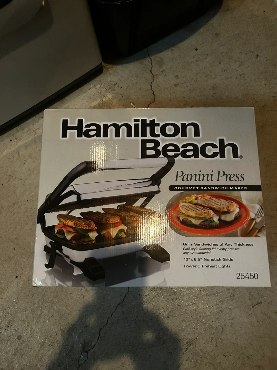 Hamilton Beach Panini Press - Gourmet Sandwich Maker image indicator(5)
