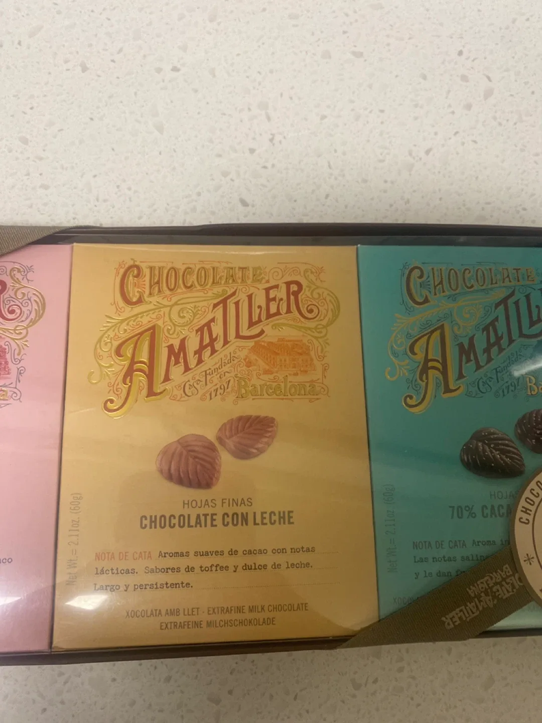 Chocolate Amatller Barcelona Unique Tastings Set image indicator(3)