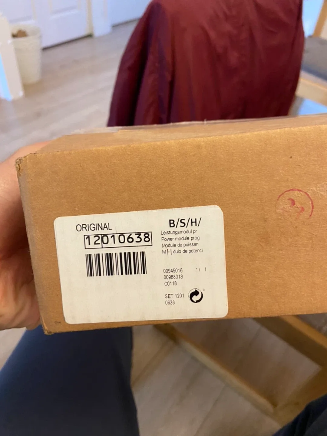 12010638 Bosch Dishwasher Power Module Programmed image indicator(2)