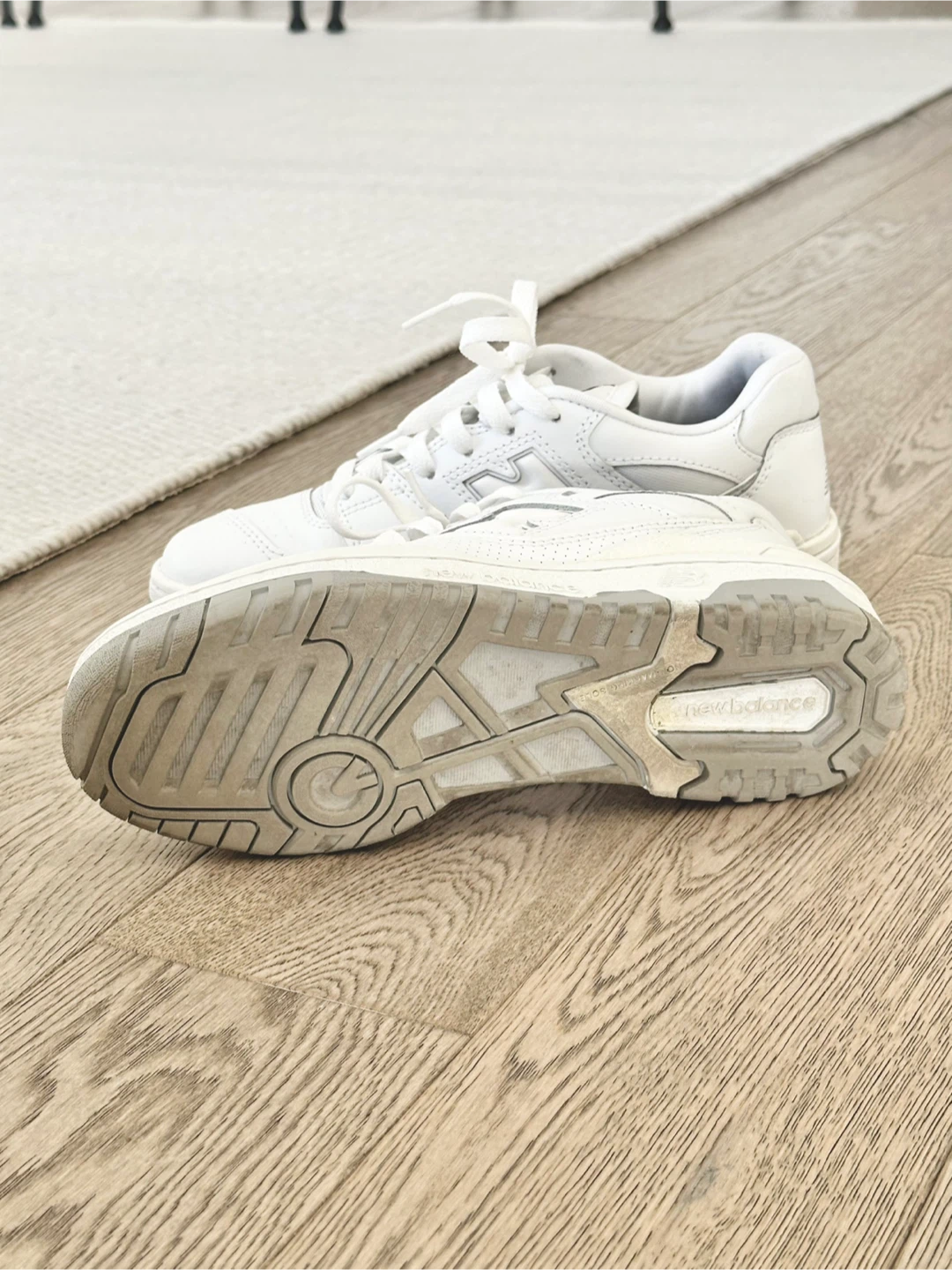 New Balance 550 White Sneakers - photo 3
