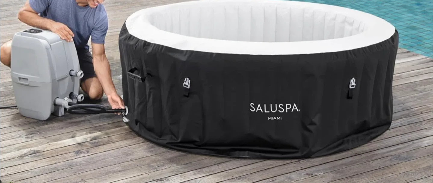 Saluspa Miami Inflatable Hot Tub image indicator(4)