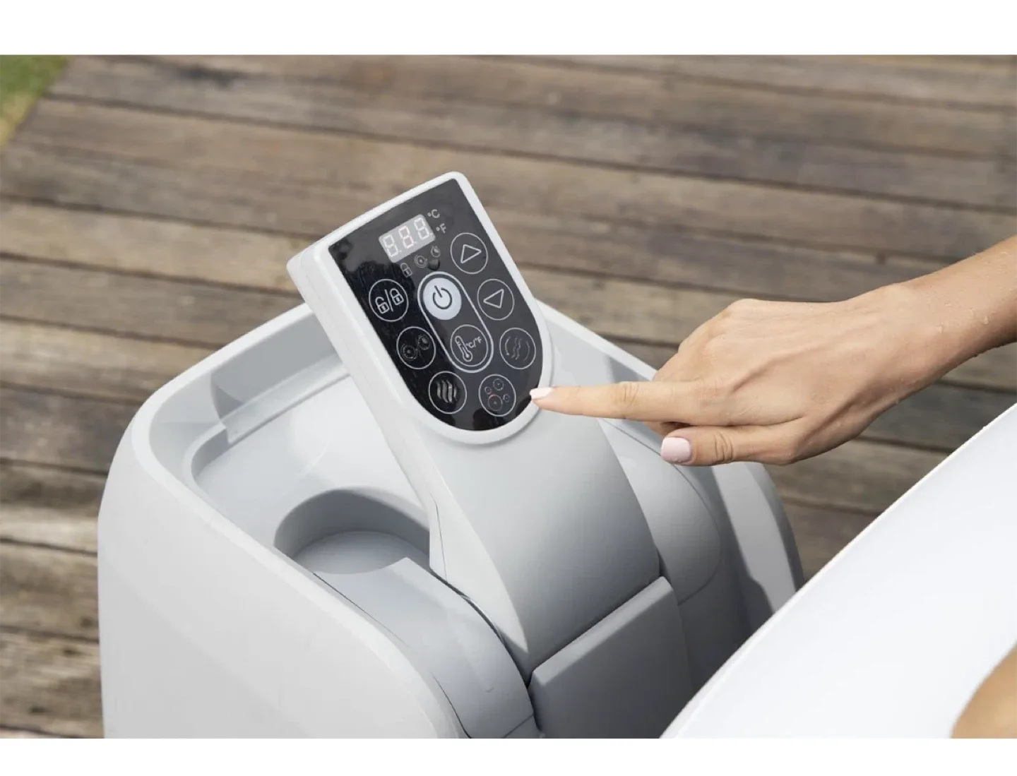 Saluspa Miami Inflatable Hot Tub image indicator(3)