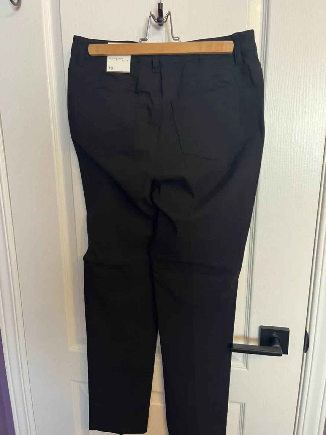 🥕New Cleo Black Pants - Size 10 image indicator(2)