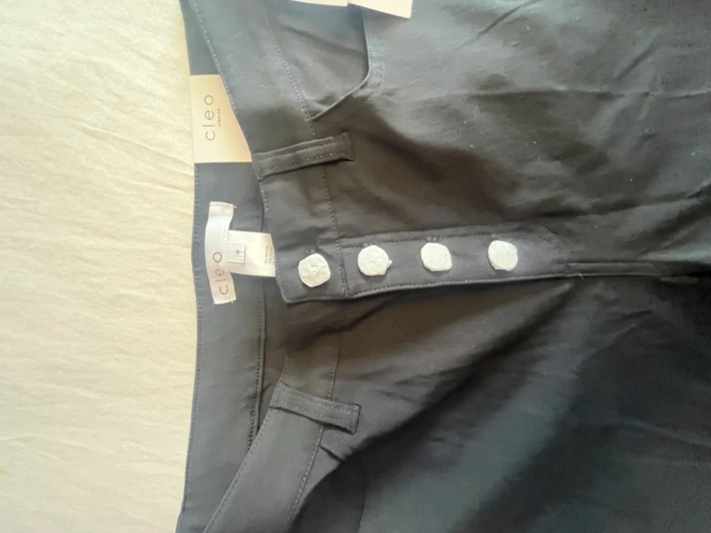 🥕New Cleo Black Pants - Size 10 image indicator(3)