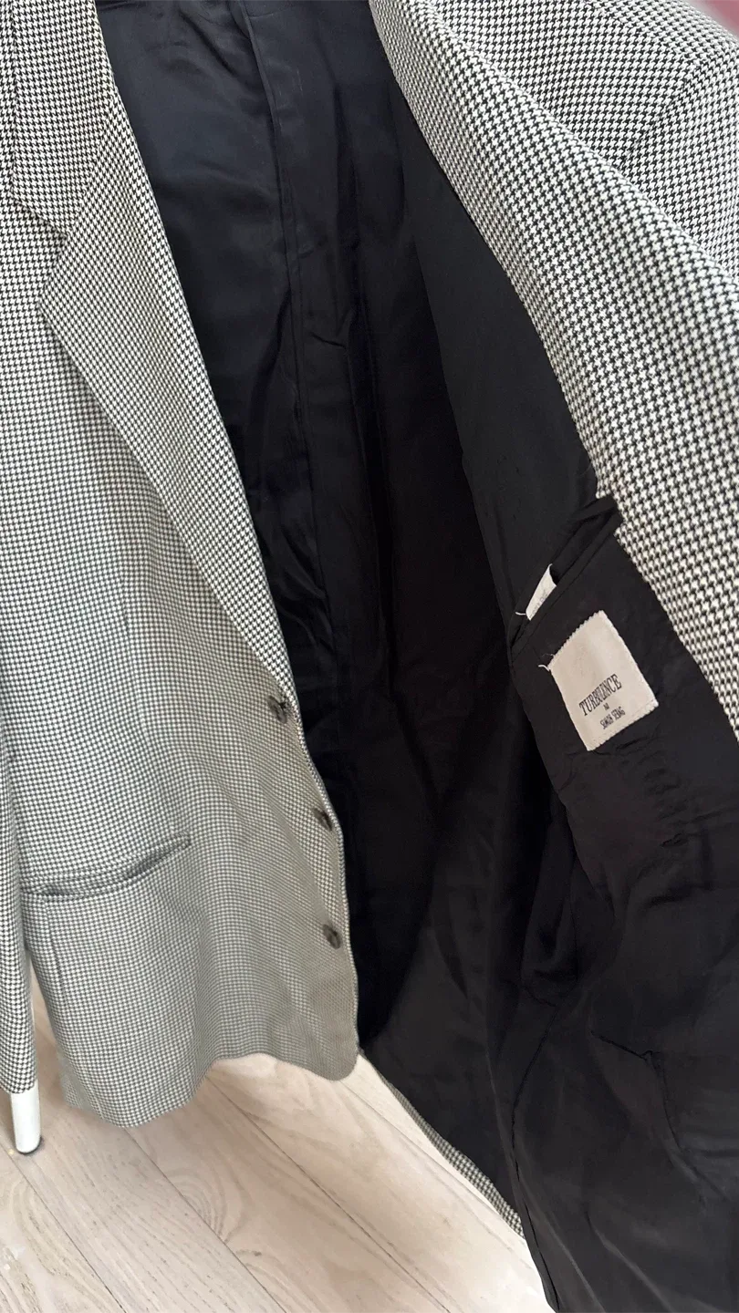 Terrance Houndstooth Blazer - Size 46 image indicator(4)
