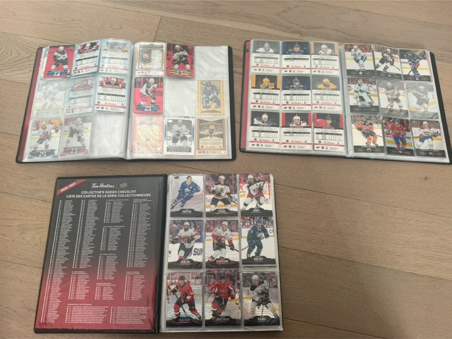Tim Hortons hockey card binder collections image indicator(2)