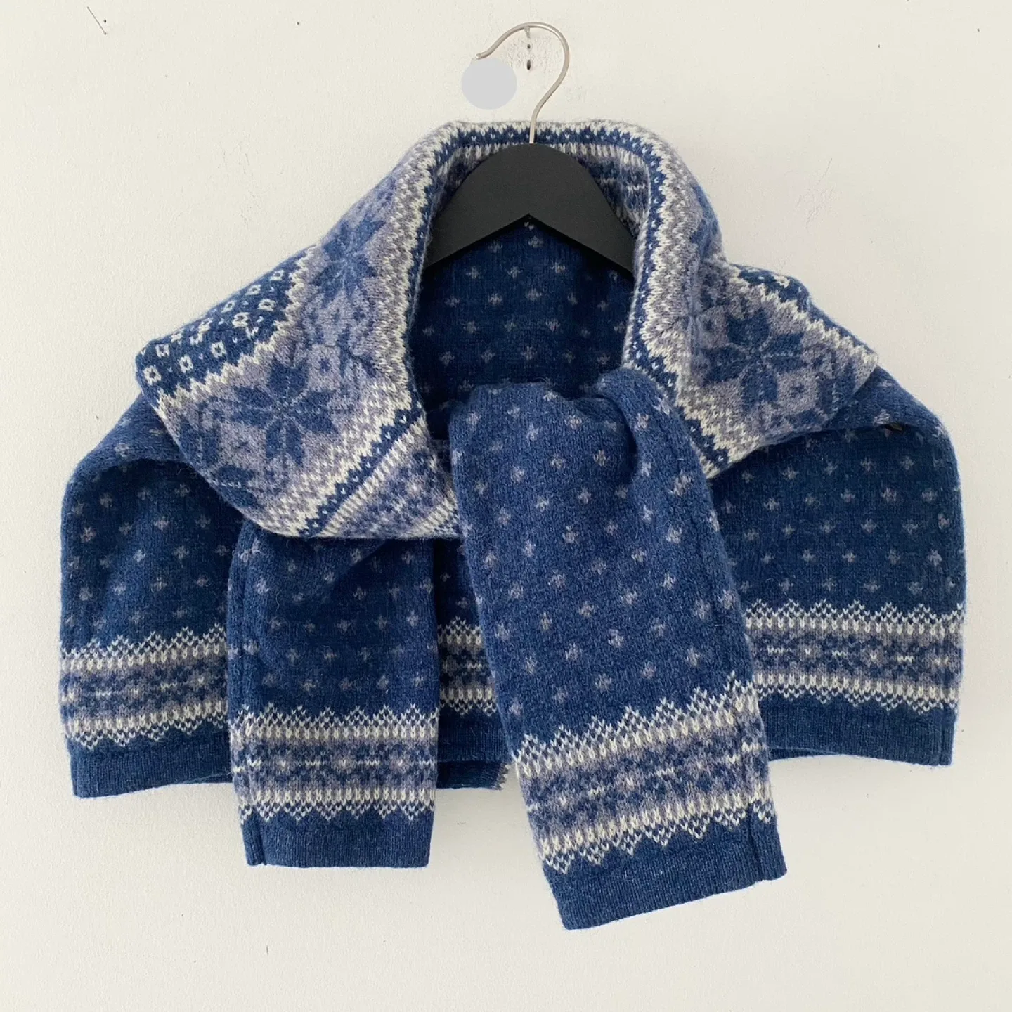 Carroll Reed 100% Wool Nordic Fair Isle Cardigan image indicator(4)