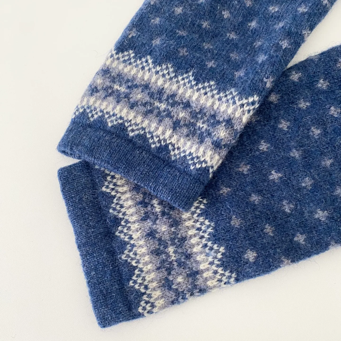 Carroll Reed 100% Wool Nordic Fair Isle Cardigan image indicator(8)