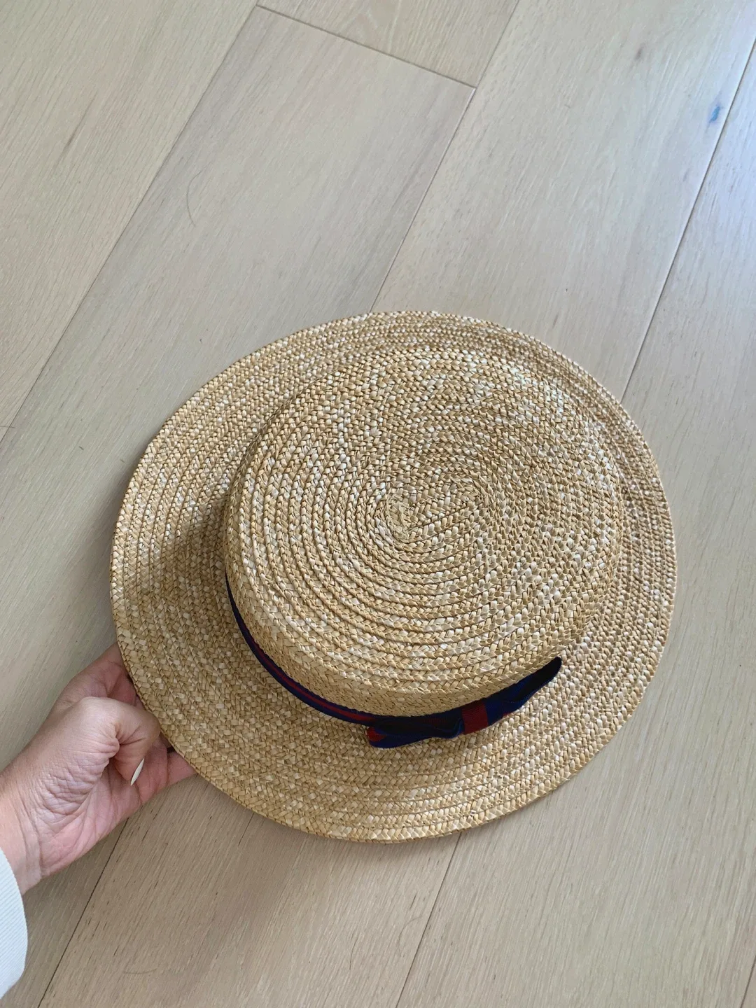 Kenny K. Straw Boater Hat - Size M image indicator(2)