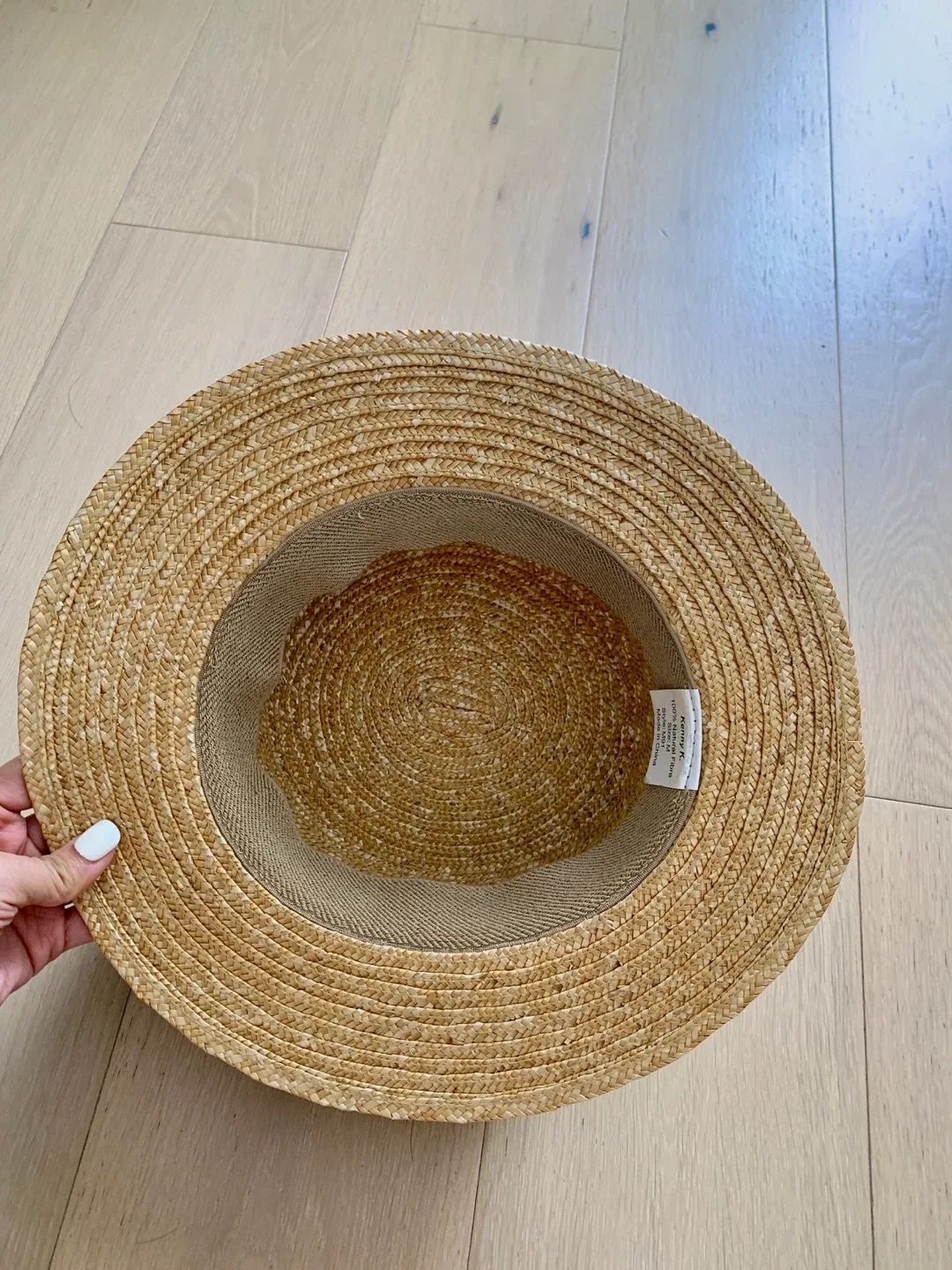 Kenny K. Straw Boater Hat - Size M image indicator(3)