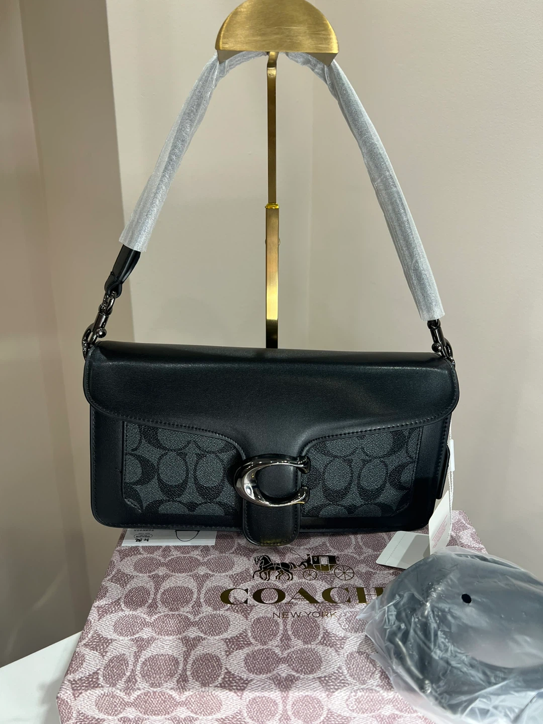 Black Coach Tabby shoulder bag