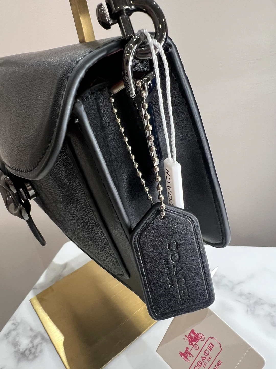 Black Coach Tabby shoulder bag - photo 4