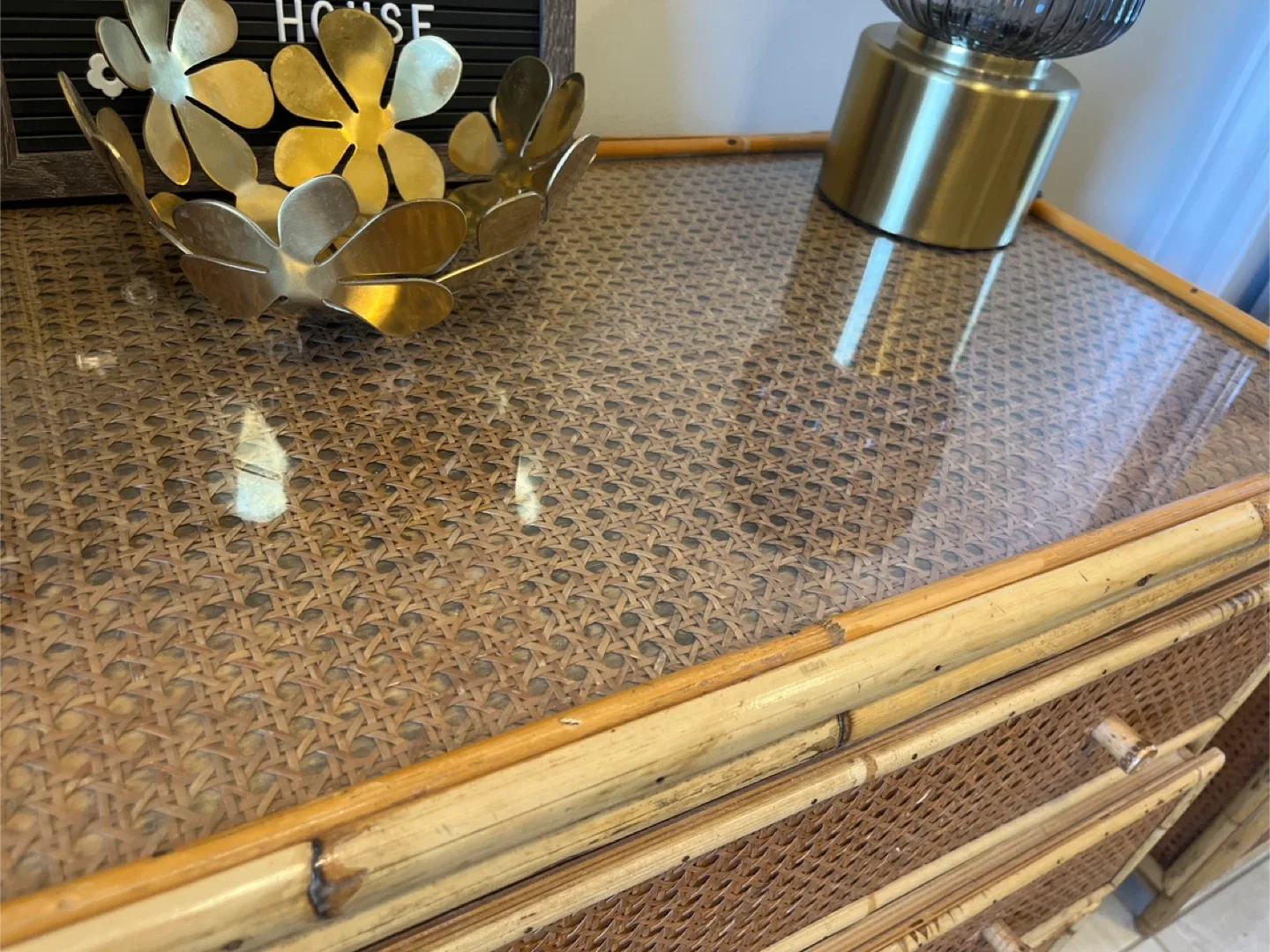 Rattan 4-Drawer Dresser image indicator(3)