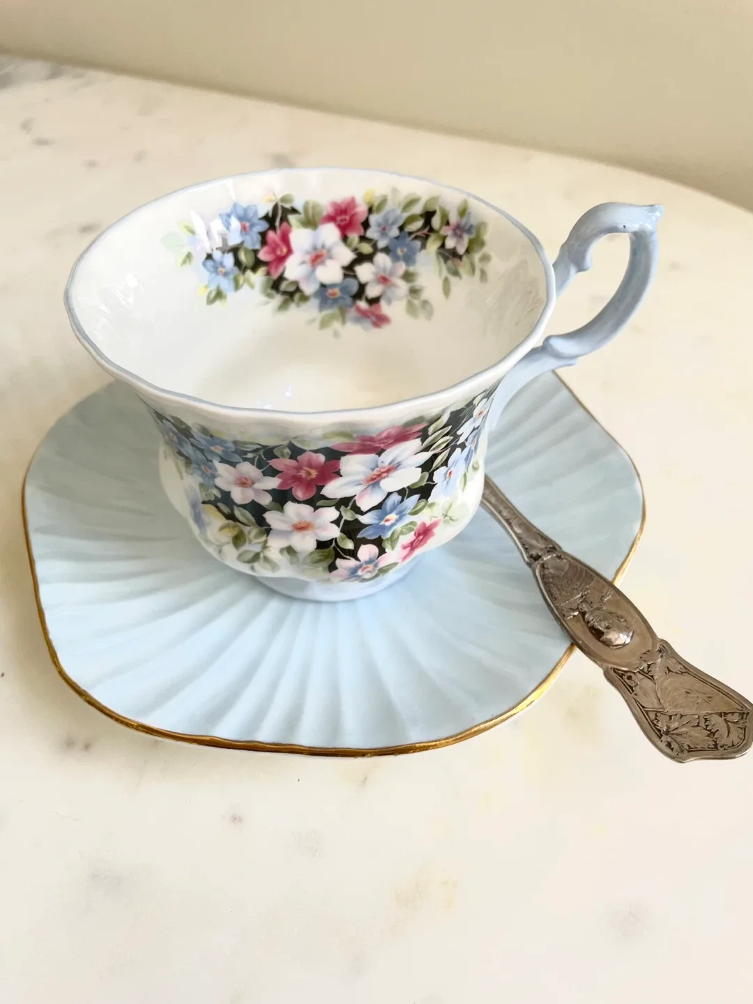 Vintage silver spoons image indicator(8)