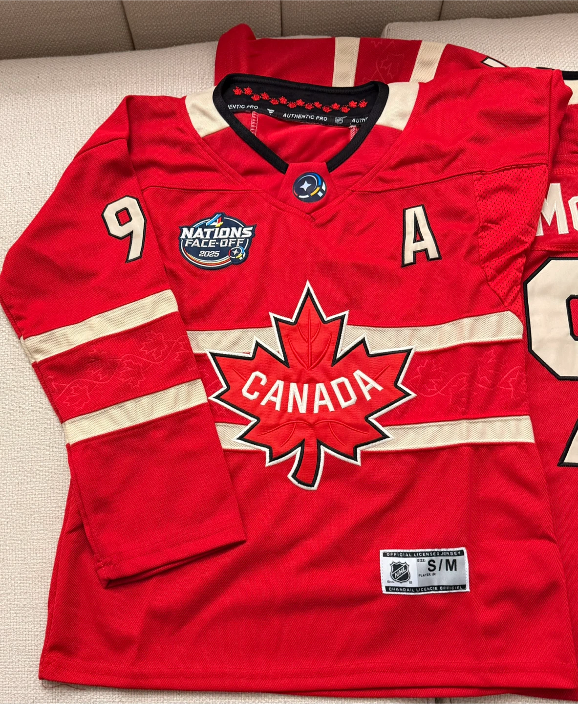 Kids New McDavid #97 Canada Hockey Jersey - Size S/M and L/XL - photo 2