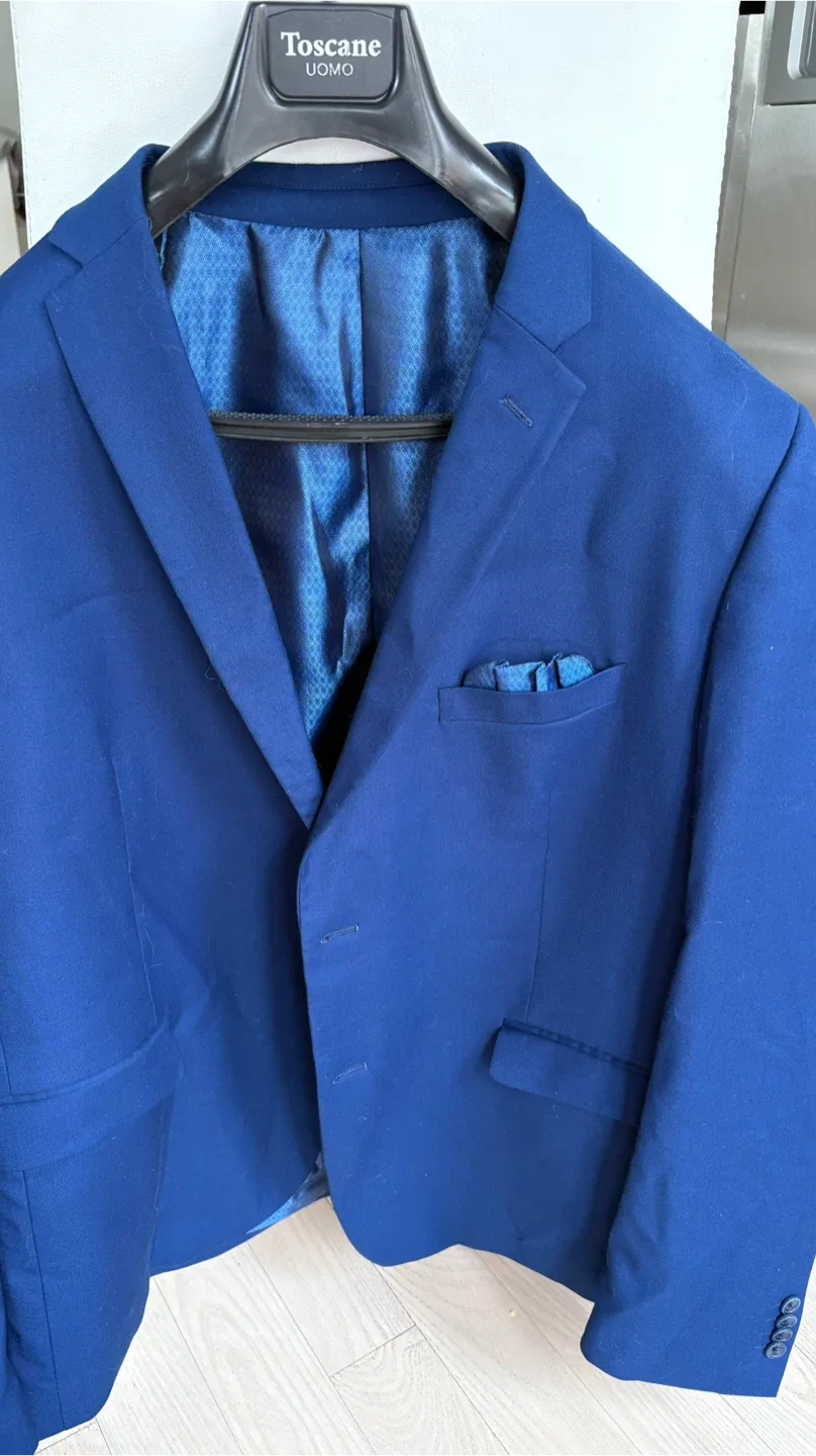 Toscane Uomo Blue Blazer - Size 50R image indicator(5)