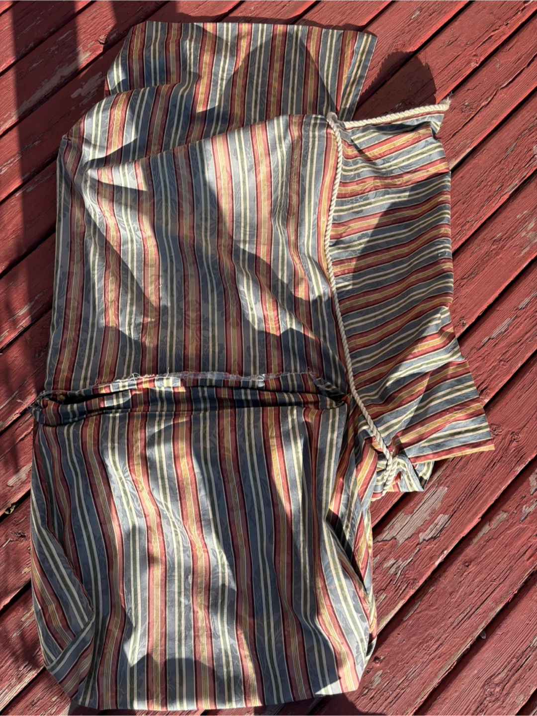 Striped Chair Cover - photo 3