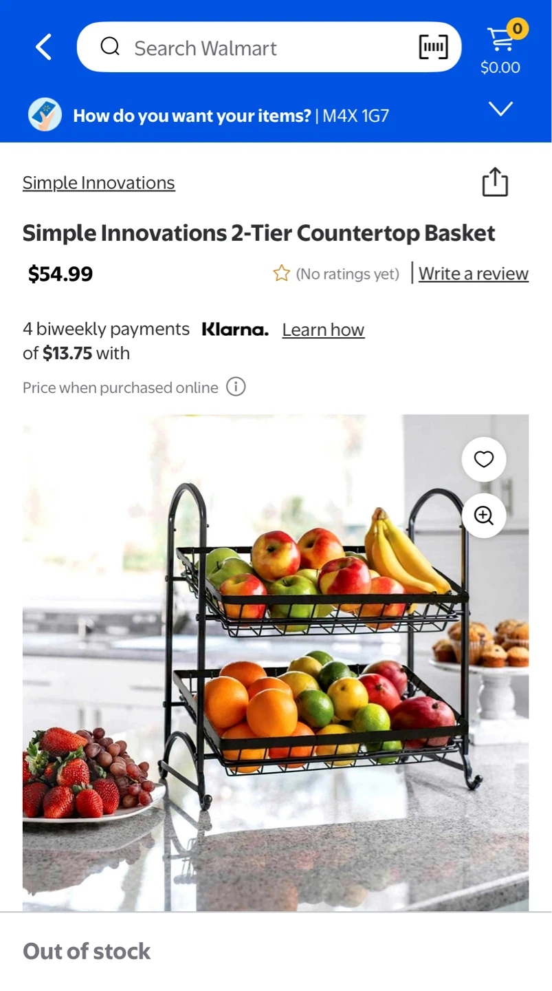 Simple Innovations 2-Tier Countertop Basket - photo 3