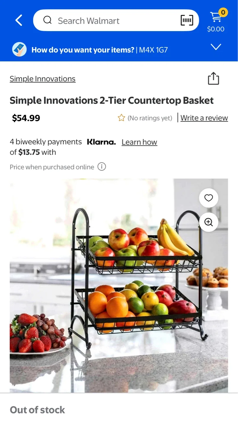 Simple Innovations 2-Tier Countertop Basket image indicator(3)