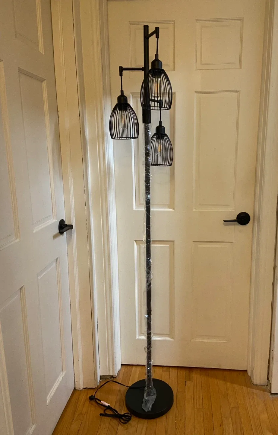 New Industrial Farmhouse Floor Lamp Dimmable image indicator(5)