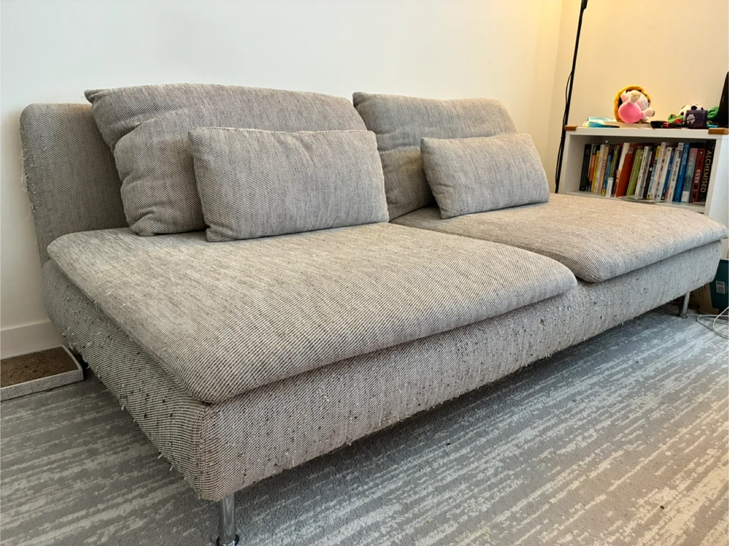 IKEA SÖDERHAMN Sofa Section, Varp beige/brown