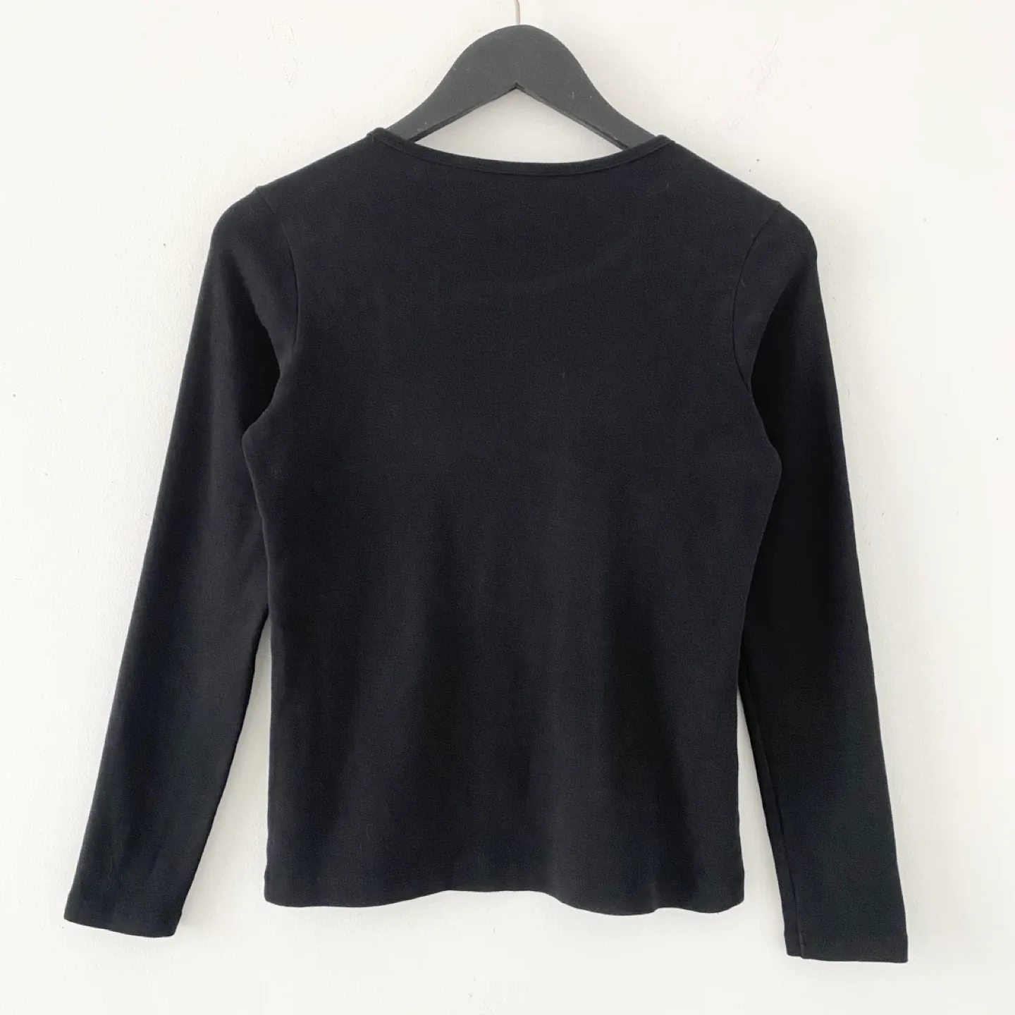 Muji Classic Cotton Blend Long Sleeve Tee image indicator(2)
