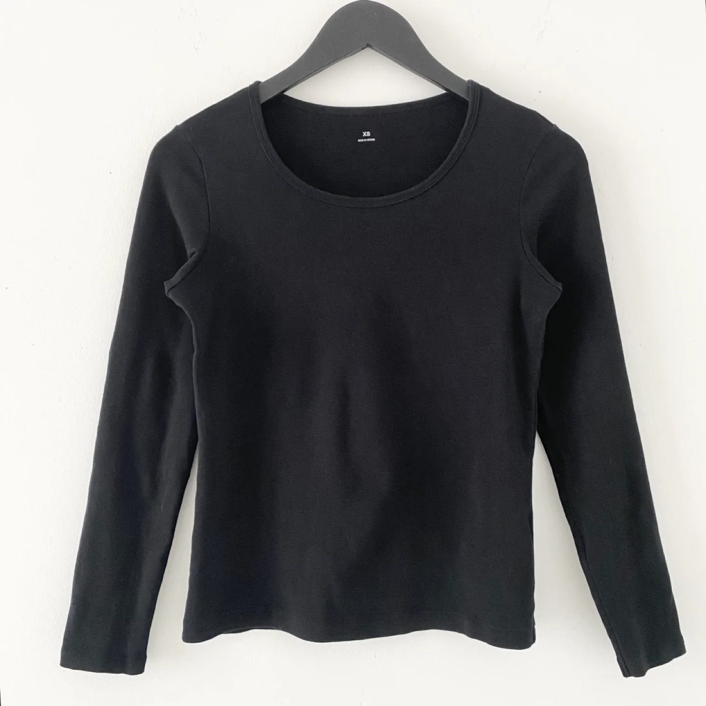 Muji Classic Cotton Blend Long Sleeve Tee thumbnail